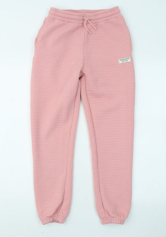 Womens UK Size 25 in Dunnes Stores Regular Fit Jogger Pink Trousers