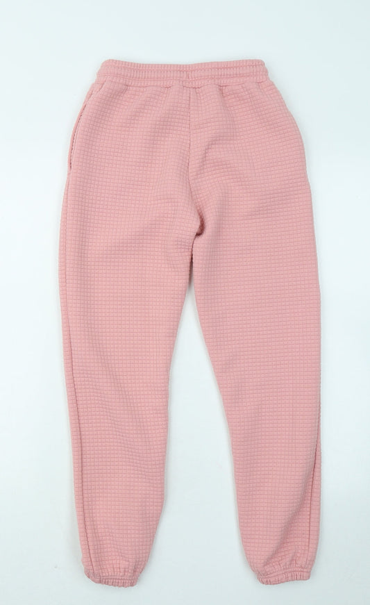 Womens UK Size 25 in Dunnes Stores Regular Fit Jogger Pink Trousers