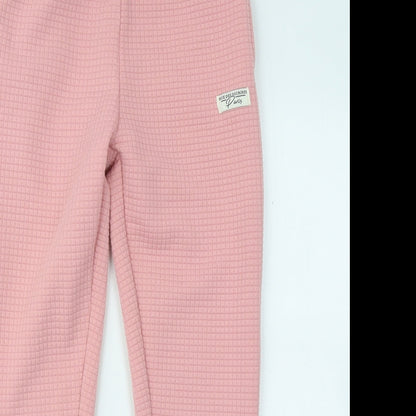 Womens UK Size 25 in Dunnes Stores Regular Fit Jogger Pink Trousers