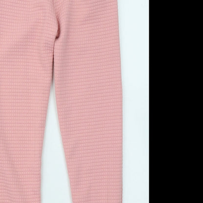 Womens UK Size 25 in Dunnes Stores Regular Fit Jogger Pink Trousers
