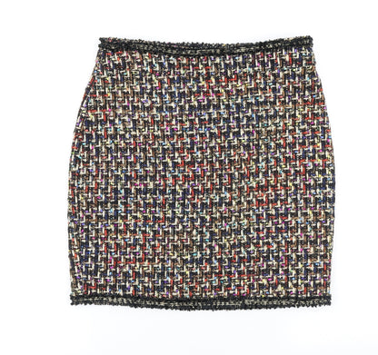 Womens UK Size S Savida Straight & Pencil Tweed Skirt