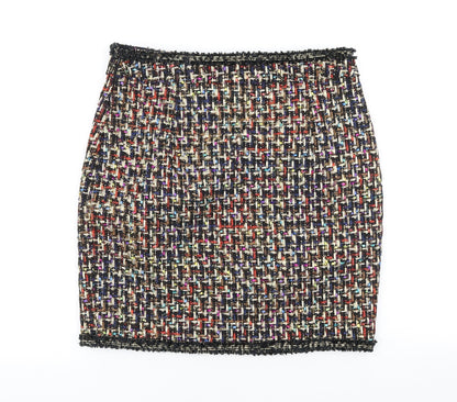 Womens UK Size S Savida Straight & Pencil Tweed Skirt