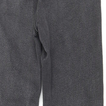 Dorothy Perkins Womens Grey Cotton Skinny Jeans Size 12 L27 in Regular Zip