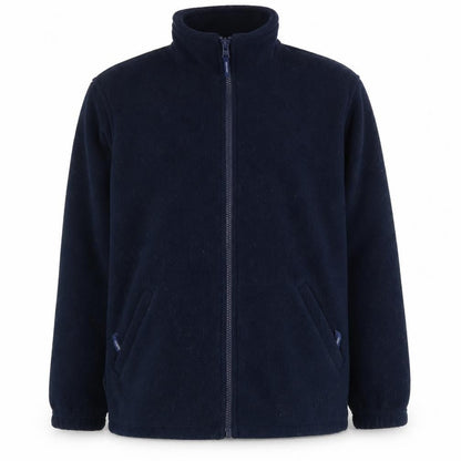 Mens UK Size S Uneek Blue Full Zip Sweatshirt