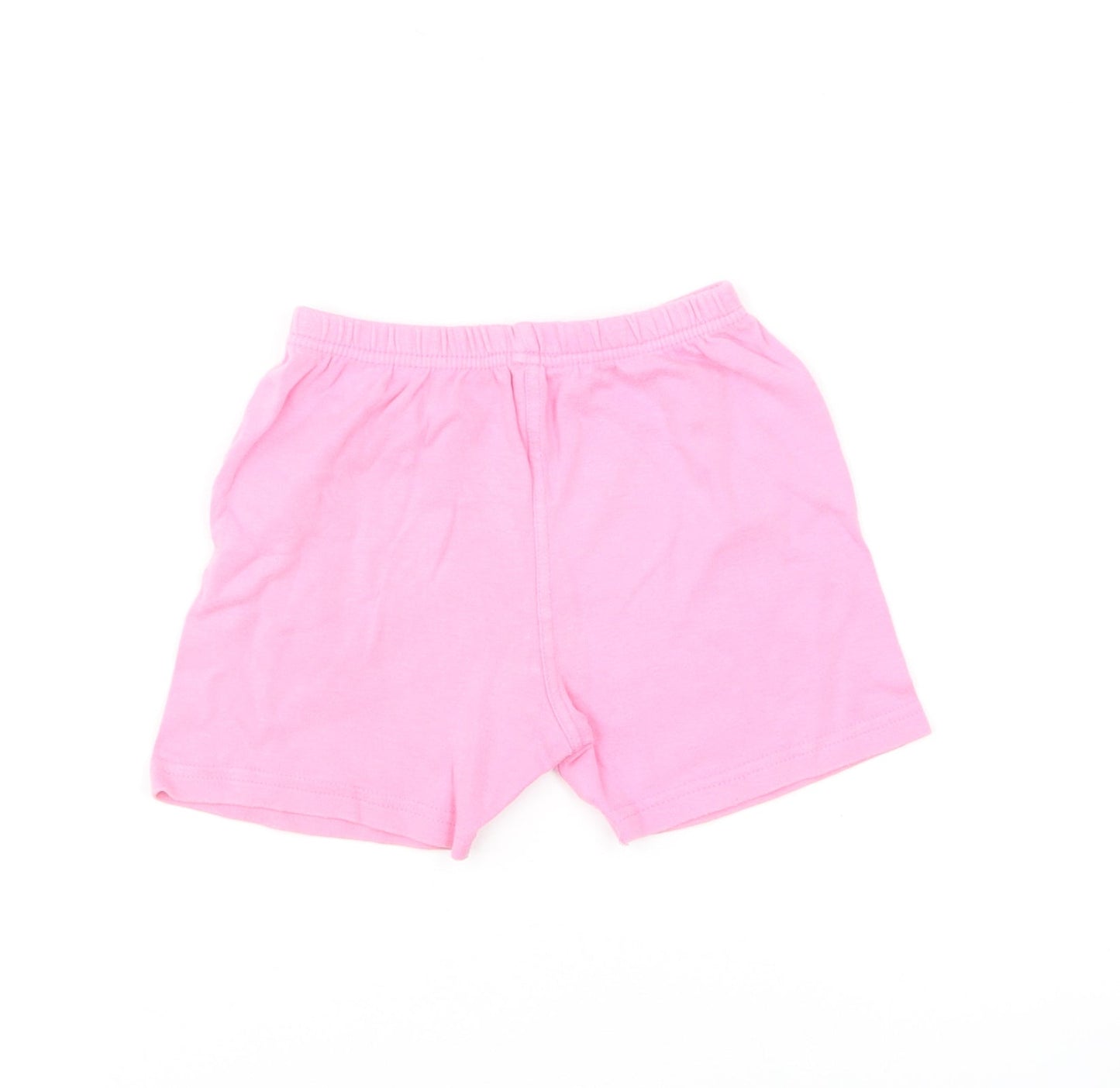 Cherokee Girls Pink Cotton Cropped Trousers Size 12-18 Months Pullover