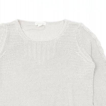 Womens UK Size 10 Monsoon Grey Pullover Jumper