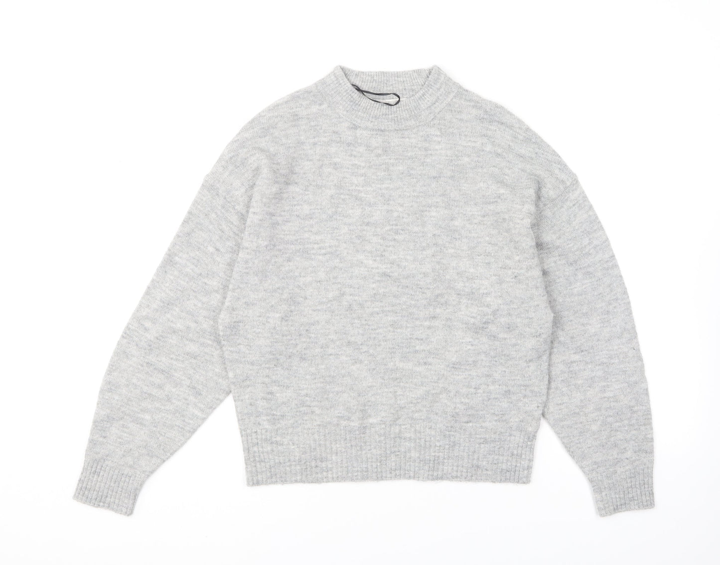 Womens UK Size XS H&M Grey Pullover Jumper