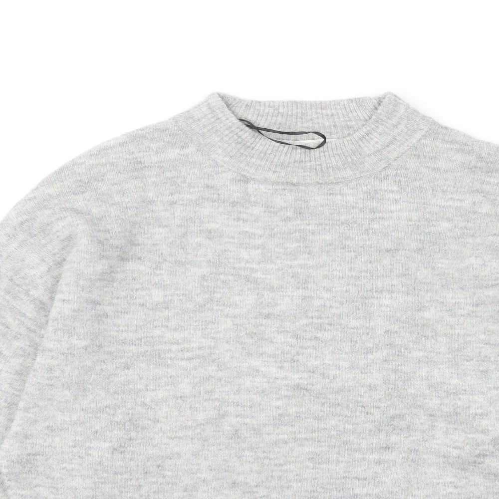 Womens UK Size XS H&M Grey Pullover Jumper