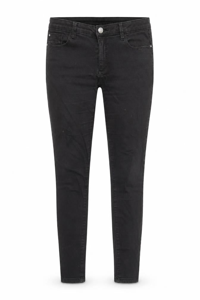 Womens UK Size 12 Denim & Co. Regular Fit Skinny Black Jeans