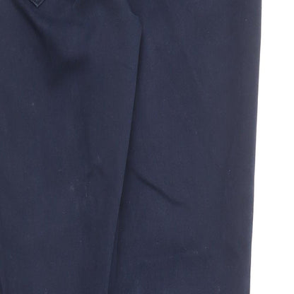 NEXT Womens Blue Cotton Skinny Jeans Size 10 L28 in Regular Button