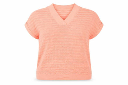 Womens UK Size 16 TU Orange Pullover Jumper