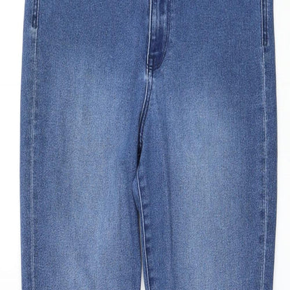 Womens UK Size 31 in H&M Regular Fit Skinny Blue Jeans