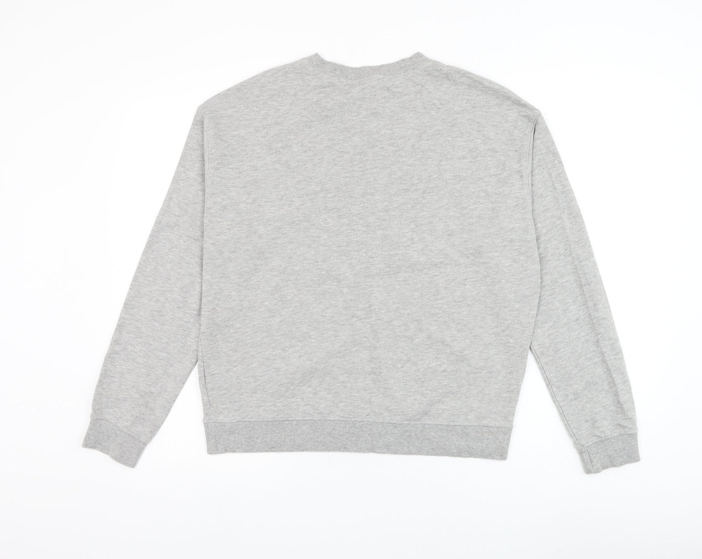 Womens UK Size M Divided by H&M Grey Pullover Sweatshirt