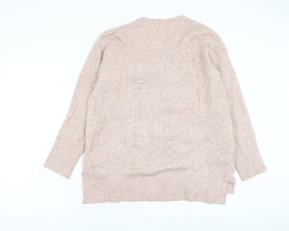 Womens UK Size M Monsoon Pink Pullover Jumper