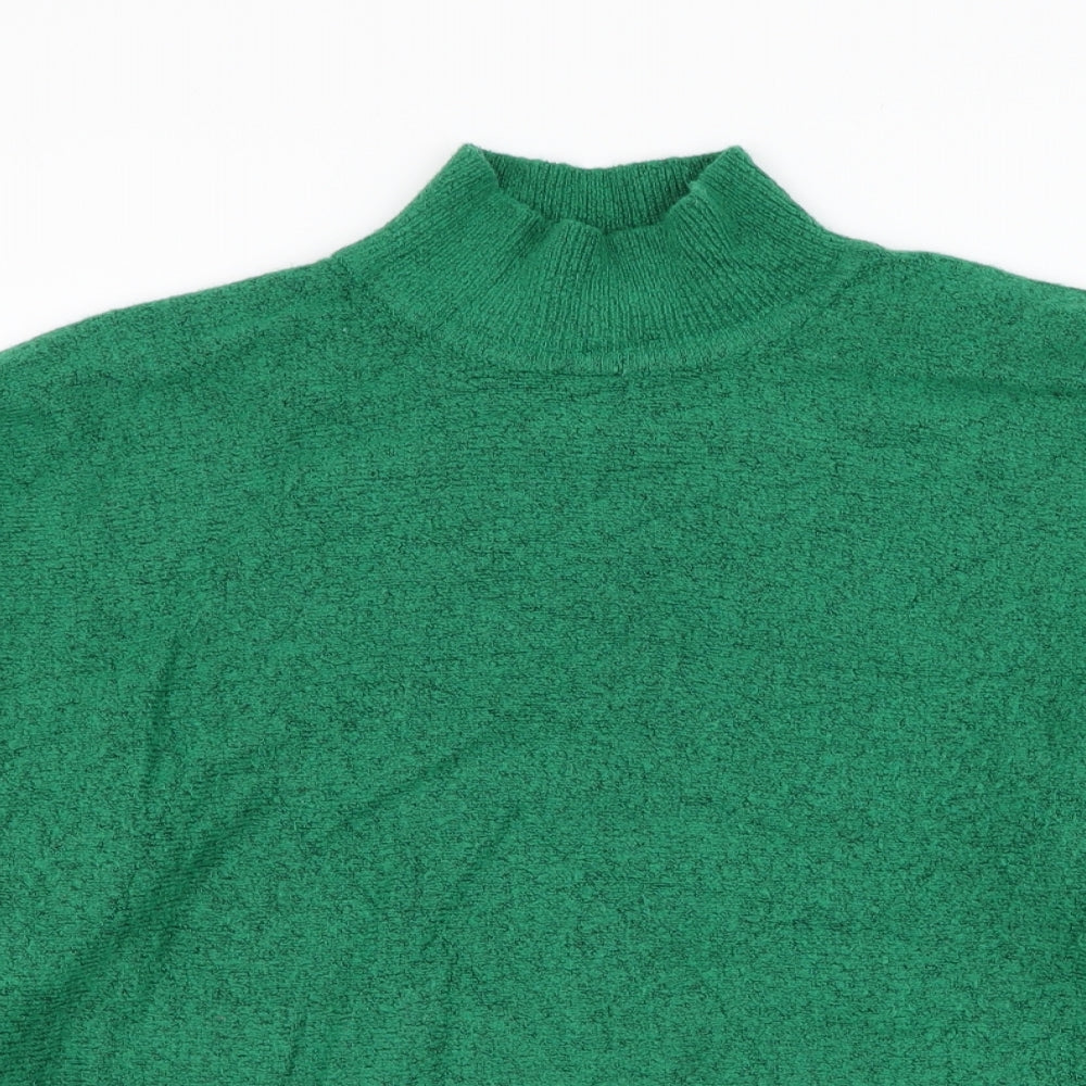 Womens UK Size XS H&M Green Pullover Jumper