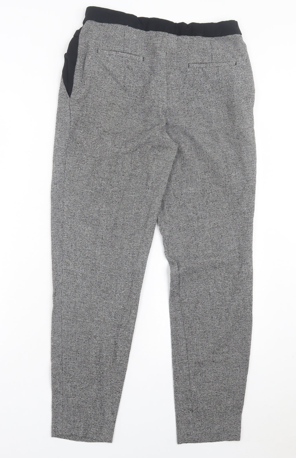 Womens UK Size S Marks and Spencer Regular Fit  Black Trousers