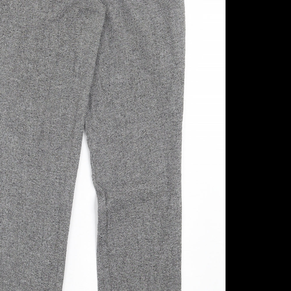 Womens UK Size S Marks and Spencer Regular Fit  Black Trousers