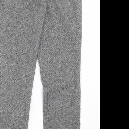 Womens UK Size S Marks and Spencer Regular Fit  Black Trousers