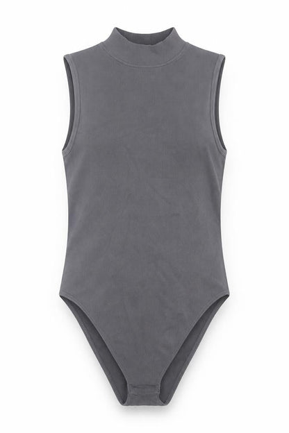 Womens UK Size S Primark One-Piece Grey Bodysuit