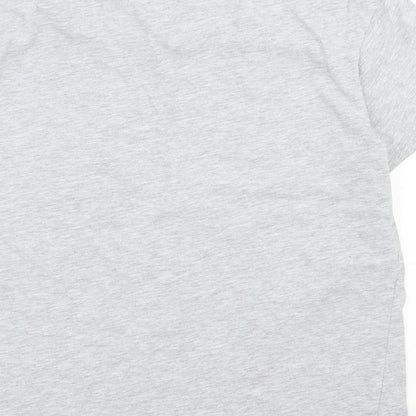 Primark Womens Grey Cotton Basic T-Shirt Size S Crew Neck - Your Direction.... Is more important than your speed.