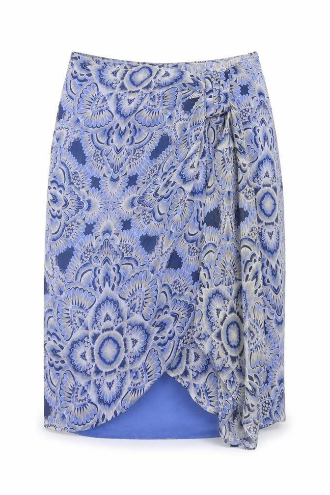 Womens UK Size 6 Mango A-Line Chiffon Skirt