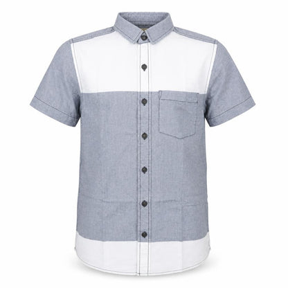 Mens UK Size XS Twisted Soul Multicoloured  Button-Up Short Sleeve Casual Shirt