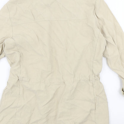 Womens UK Size XS Zara Beige Jacket
