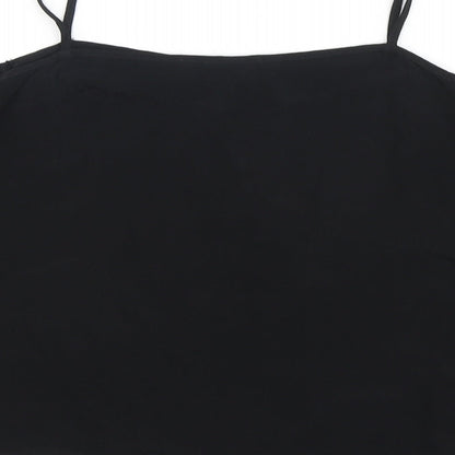 Womens UK Size S Forever21 Black Basic Blouse