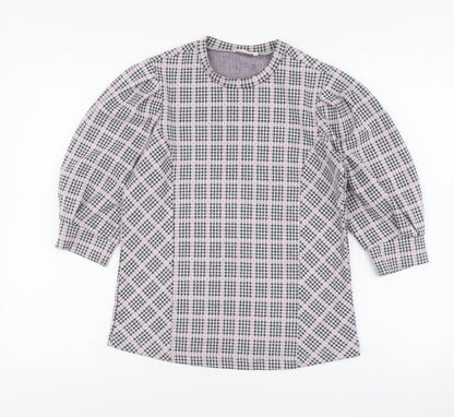 Womens UK Size S Savida Pink Basic Blouse