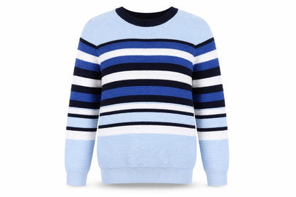 Womens UK Size M Savida Blue Pullover Jumper