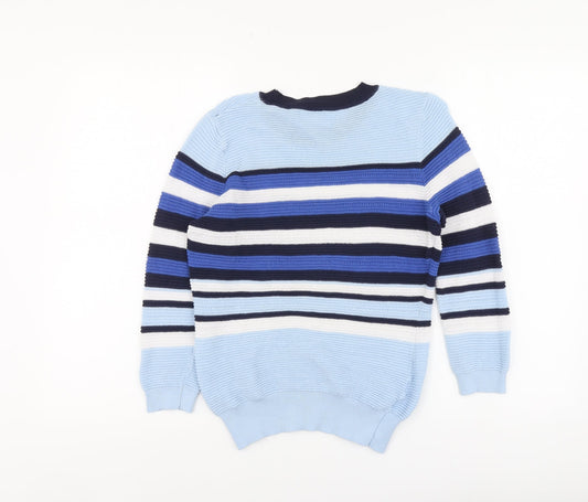 Womens UK Size M Savida Blue Pullover Jumper