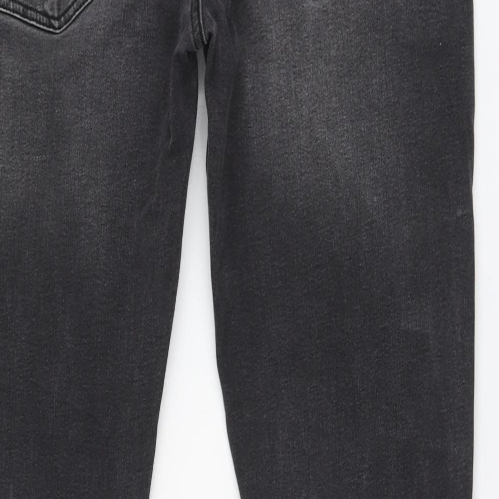 Denim & Co. Mens Grey Cotton Skinny Jeans Size 34 in L30 in Regular Button
