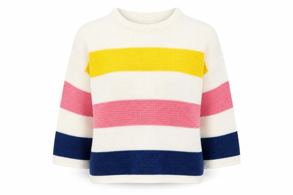 Womens UK Size 12 Brave Soul Multicoloured Pullover Jumper