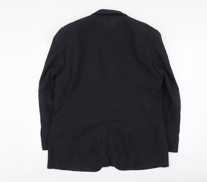 Mens UK Size L Johnathan Adams Regular Blue Suit Jacket