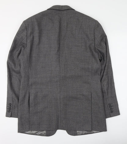 Mens UK Size L Marks and Spencer Regular Grey Suit Jacket