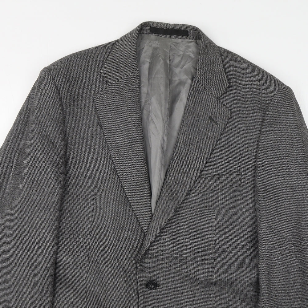 Mens UK Size L Marks and Spencer Regular Grey Suit Jacket