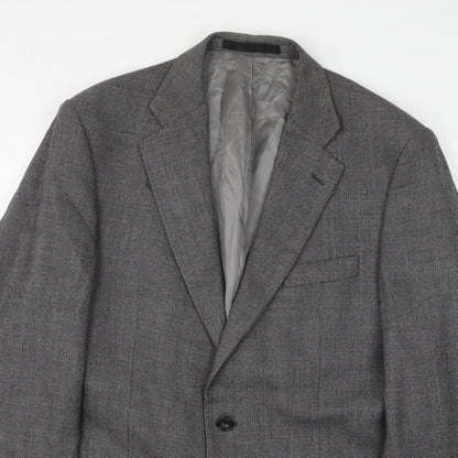 Mens UK Size L Marks and Spencer Regular Grey Suit Jacket