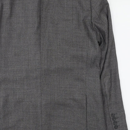 Mens UK Size L Marks and Spencer Regular Grey Suit Jacket