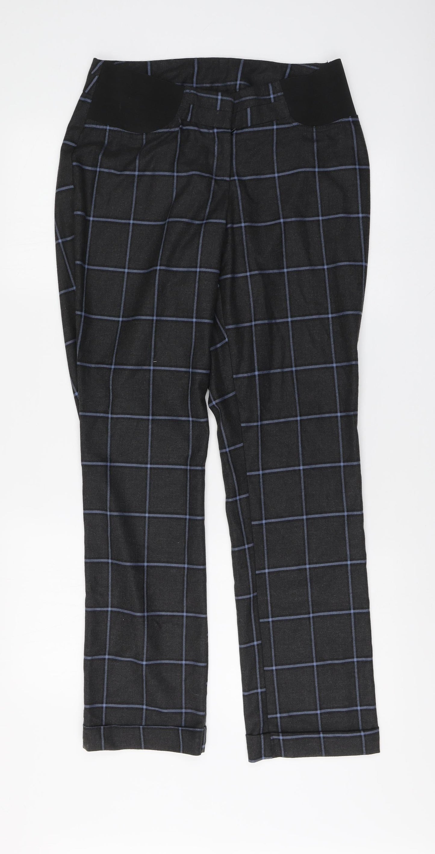 Womens UK Size 10 ASOS Regular Fit  Grey Trousers