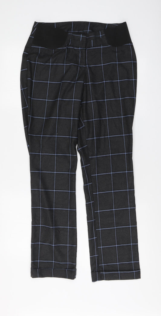 Womens UK Size 10 ASOS Regular Fit  Grey Trousers
