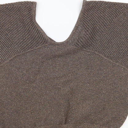 Womens UK Size S Express Brown Pullover Jumper