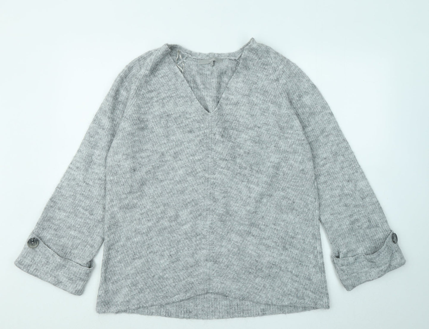 Womens UK Size M NEXT Grey Pullover Jumper