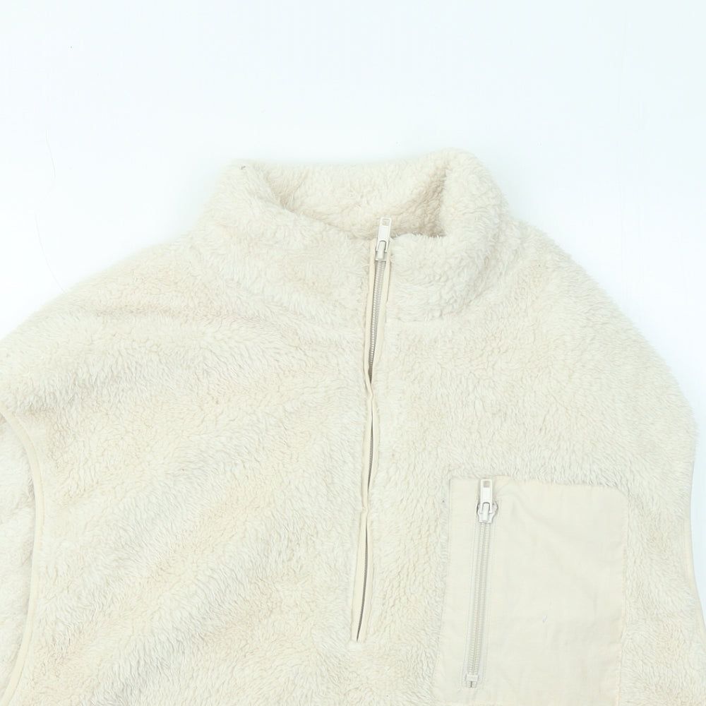 Womens UK Size S Divided by H&M Beige Gilet