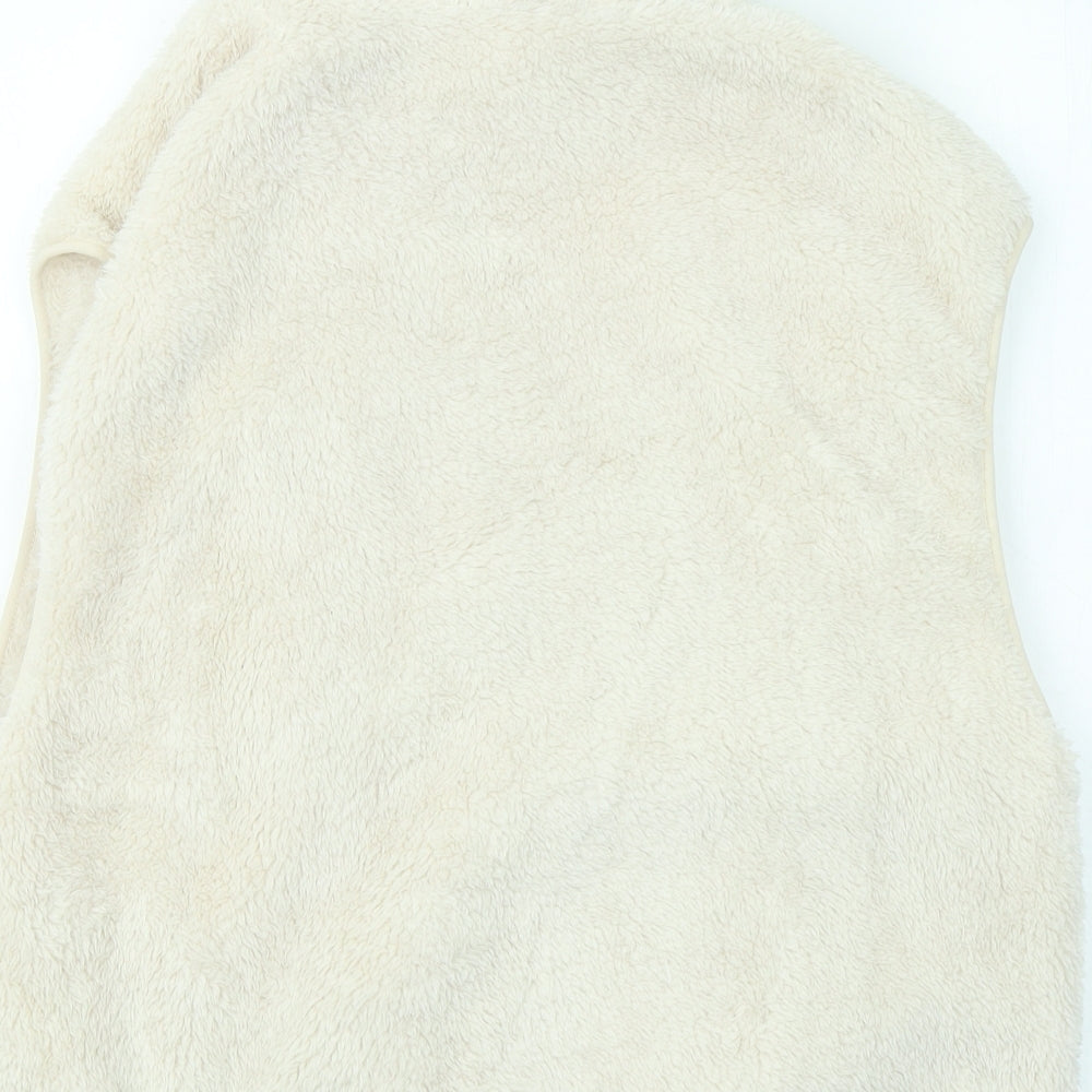 Womens UK Size S Divided by H&M Beige Gilet