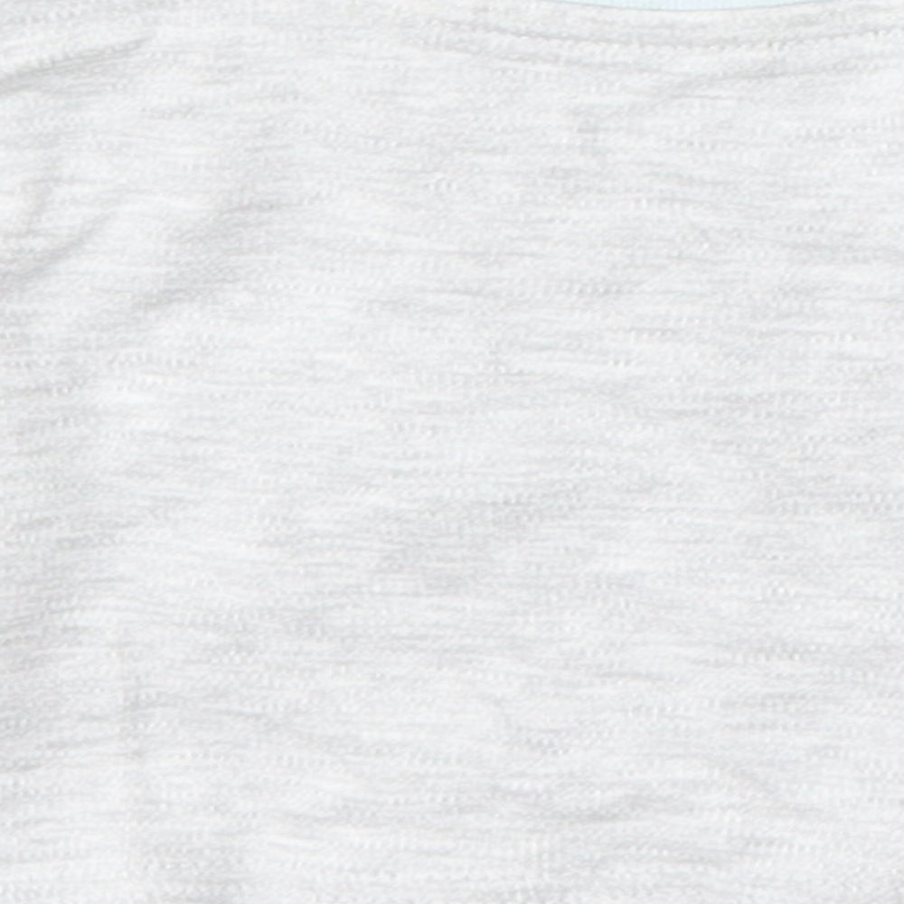 Pure Baby Boys Grey Cotton Pullover Jumper Size 0-3 Months Snap - Elephant Dream Big