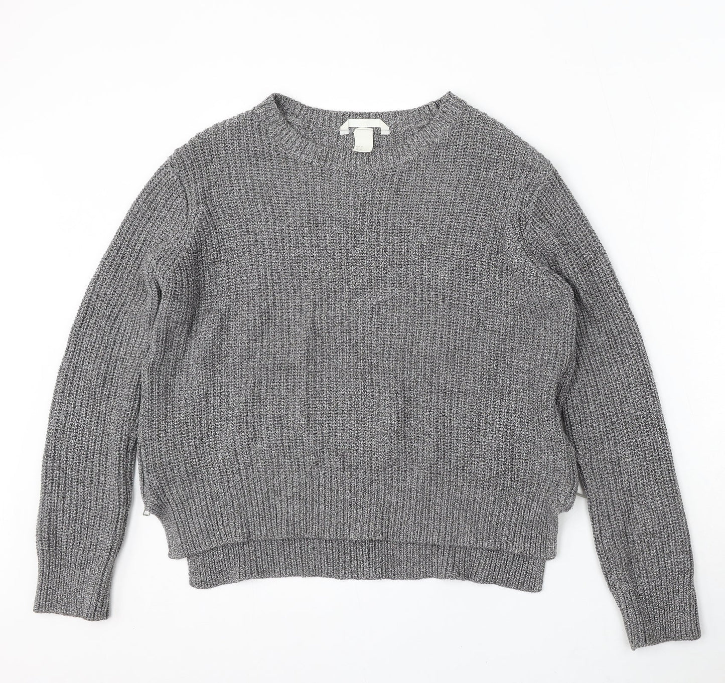Womens UK Size M H&M Grey Pullover Jumper