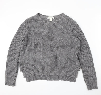 Womens UK Size M H&M Grey Pullover Jumper