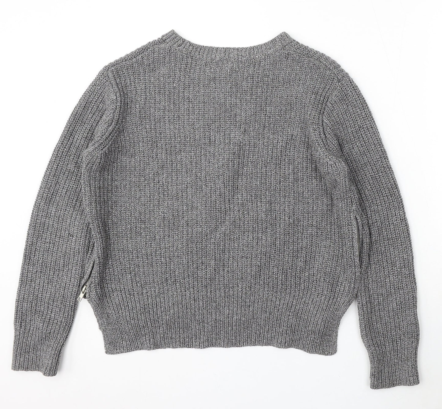 Womens UK Size M H&M Grey Pullover Jumper