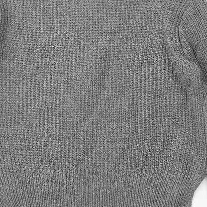 Womens UK Size M H&M Grey Pullover Jumper