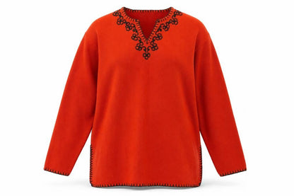 Womens UK Size L Instyle Red Pullover Jumper
